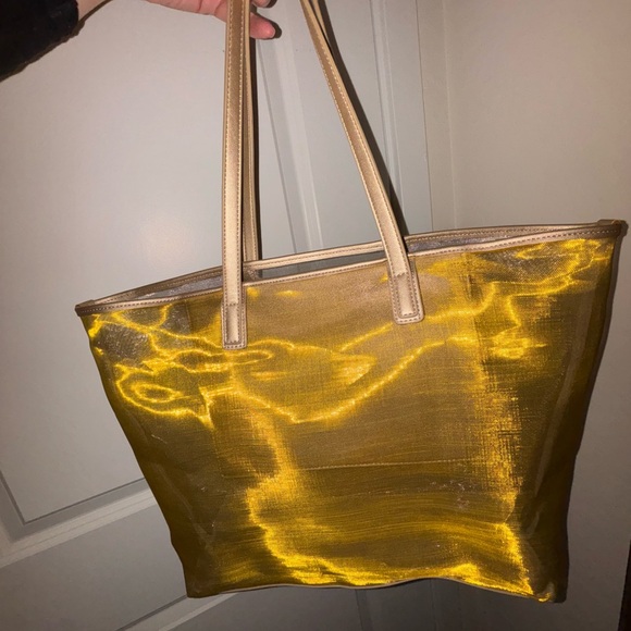 Love Moschino Gold Mesh tote bag - Picture 8 of 10